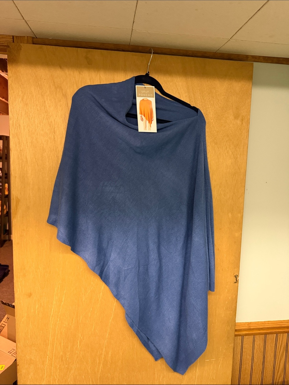 Coco + Carmen Sky Blue Multi-Way Poncho
